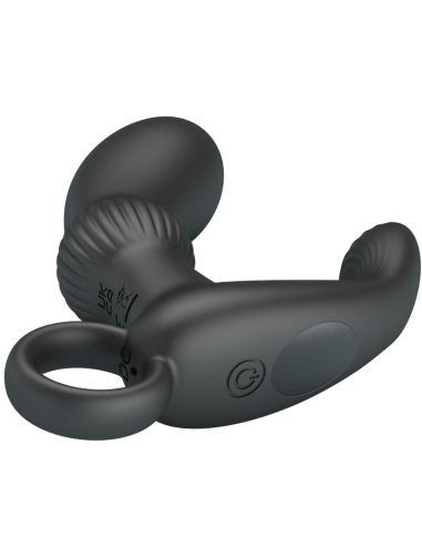 PRETTY LOVE - CAYLA MASAJEADOR VIBRADOR ANAL NEGRO