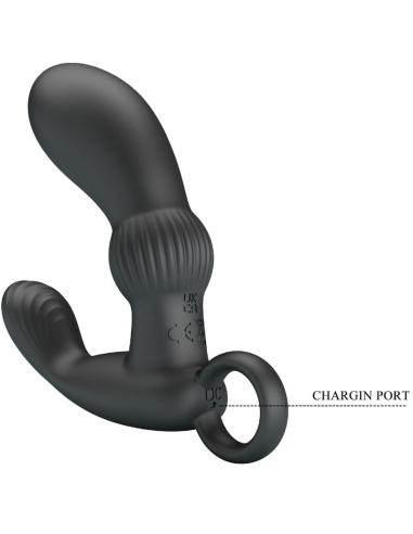 PRETTY LOVE - CAYLA MASAJEADOR VIBRADOR ANAL NEGRO