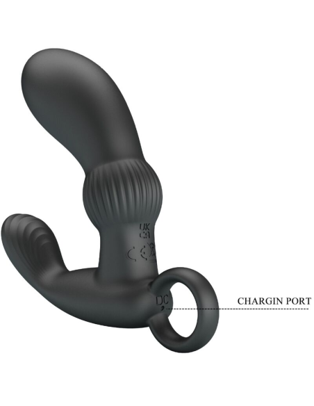 PRETTY LOVE - CAYLA MASAJEADOR VIBRADOR ANAL NEGRO