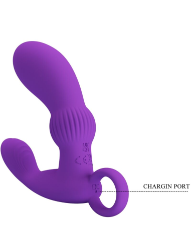 PRETTY LOVE - CAYLA MASAJEADOR VIBRADOR ANAL LILA