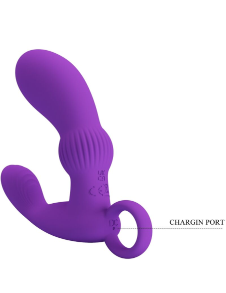 PRETTY LOVE - CAYLA MASAJEADOR VIBRADOR ANAL LILA