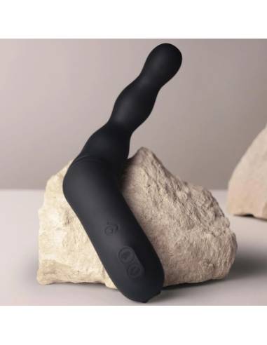 ROCKS- OFF - ADAPT VIBRADOR PROSTÁTICO Y ANAL NEGRO
