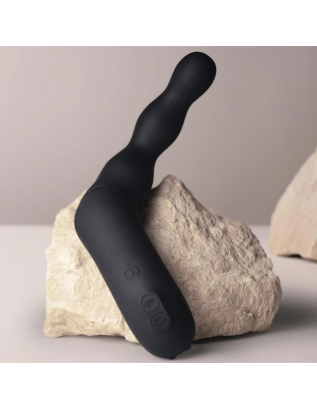 ROCKS- OFF - ADAPT VIBRADOR PROSTÁTICO Y ANAL NEGRO
