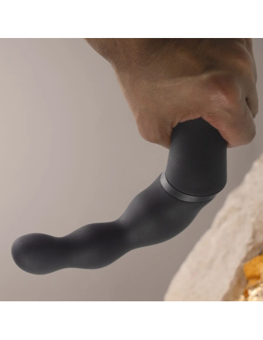 ROCKS- OFF - ADAPT VIBRADOR PROSTÁTICO Y ANAL NEGRO