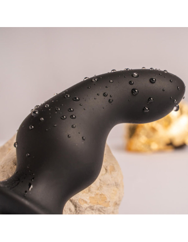 ROCKS- OFF - RO- ZEN RRO PLUG ANAL CON ANILLO VIBRADOR PARA EL PENE NEGRO