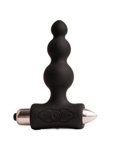 ROCKS- OFF - PETITE SENSATIONS BUBBLES PLUG ANAL VIBRADOR NEGRO
