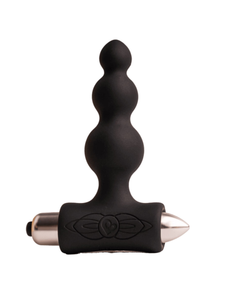 ROCKS- OFF - PETITE SENSATIONS BUBBLES PLUG ANAL VIBRADOR NEGRO