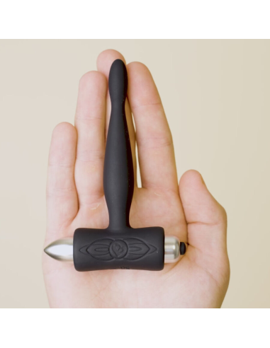ROCKS- OFF - PETITE SENSATIONS TEAZER PLUG ANAL VIBRADOR NEGRO