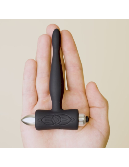 ROCKS- OFF - PETITE SENSATIONS TEAZER PLUG ANAL VIBRADOR NEGRO