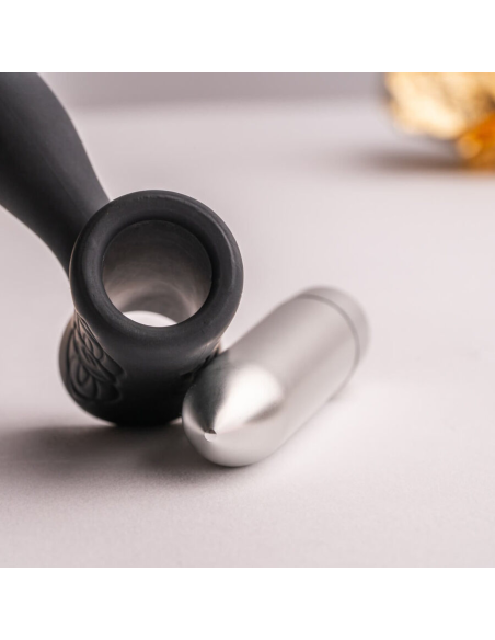 ROCKS- OFF - PETITE SENSATIONS TEAZER PLUG ANAL VIBRADOR NEGRO