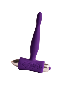 ROCKS- OFF - PETITE SENSATIONS TEAZER PLUG ANAL VIBRADOR MORADO
