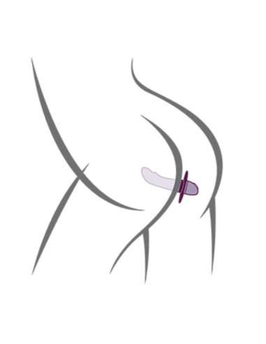 ROCKS- OFF - QUEST PROSTATE BULLET VIBRADOR PROSTÁTICO NEGRO