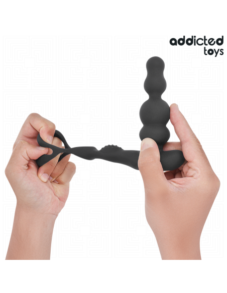 ADDICTED TOYS - MASAJEADOR PROSTÁTICO ROTATORIO CONTROL REMOTO