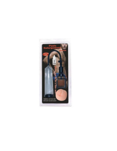BAILE - BOMBA DE ERECCION TIRADOR Y BOQUILLA VAGINA 20 CM