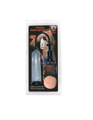 BAILE - BOMBA DE ERECCION TIRADOR Y BOQUILLA VAGINA 25 CM