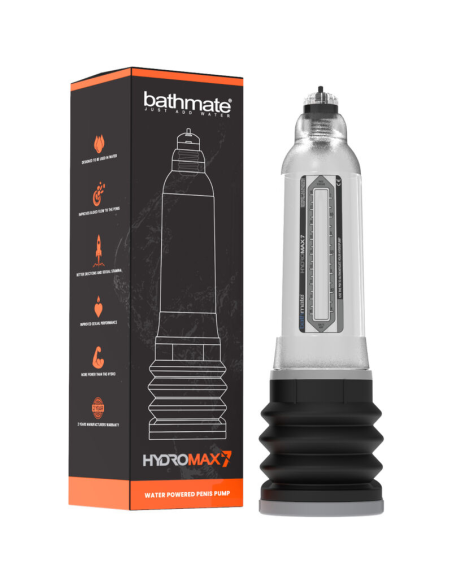 BATHMATE - HYDROMAX 7 BOMBA AUMENTO PENE TRANSPARENTE