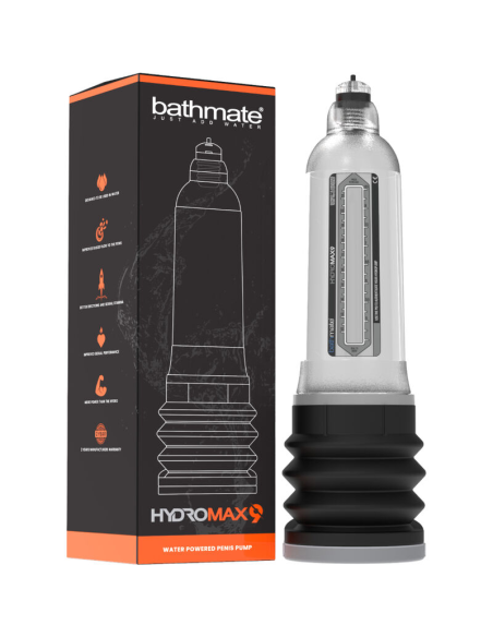 BATHMATE - HYDROMAX 9 BOMBA AUMENTO PENE TRANSPARENTE