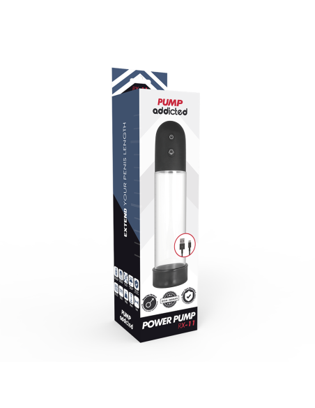 PUMP ADDICTED - BOMBA ERECCIÓN RX11 AUTOMATICA