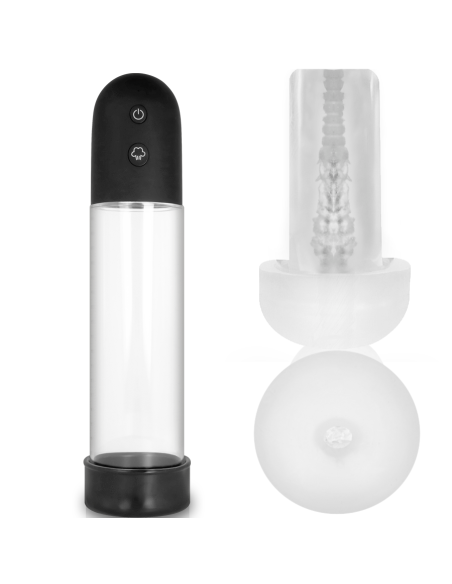 PUMP ADDICTED - BOMBA ERECCIÓN RX11 AUTOMÁTICA CON MASTURBADOR