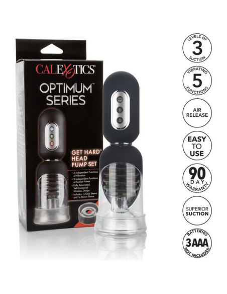 CALEXOTICS - GET HARD HEAD PUMP SET BOMBA DESARROLLADORA AUTOMTICA