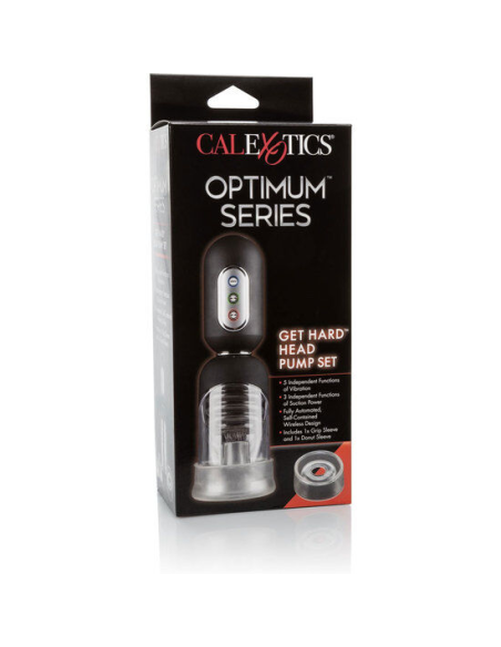 CALEXOTICS - GET HARD HEAD PUMP SET BOMBA DESARROLLADORA AUTOMTICA