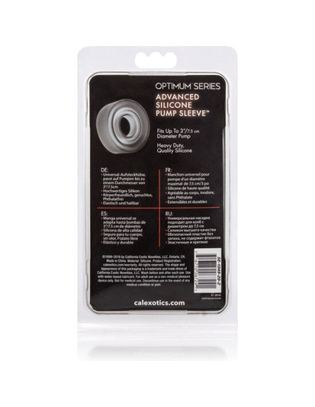 CALEXOTICS - RECAMBIO FUNDA PARA DESARROLLADOR SILICONA GRIS