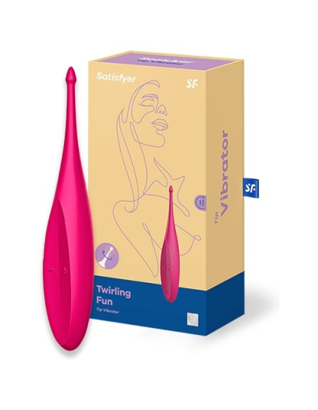 SATISFYER - TWIRLING FUN Varita Vibradora Rosa | SexPlace.MX