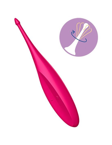 SATISFYER - TWIRLING FUN Varita Vibradora Rosa | SexPlace.MX