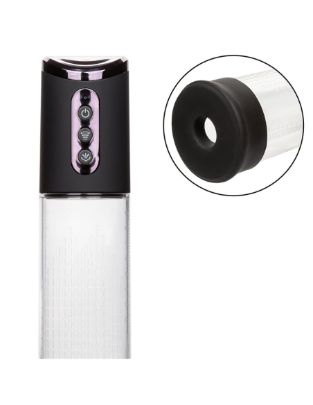 CALEXOTICS - PEAK BOMBA SUCCIONADORA 4 VELOCIDADES NEGRO