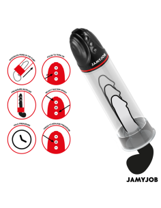 JAMYJOB - XPAND BOMBA AUTOMÁTICA 3 NIVELES DE SUCCIONADOR GRIS