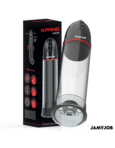 JAMYJOB - XPAND BOMBA AUTOMÁTICA 3 NIVELES DE SUCCIONADOR GRIS