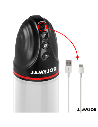 JAMYJOB - XPAND BOMBA AUTOMÁTICA 3 NIVELES DE SUCCIONADOR GRIS