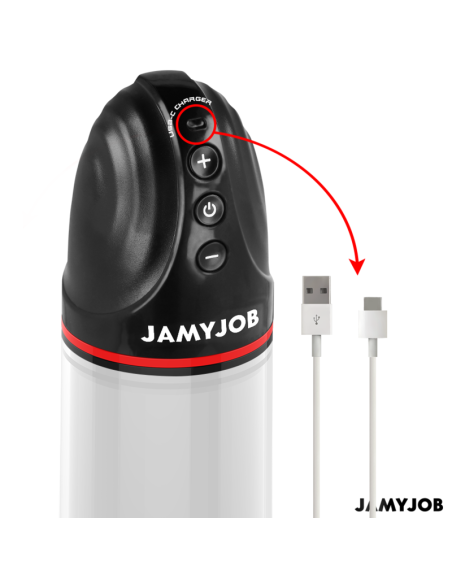 JAMYJOB - XPAND BOMBA AUTOMÁTICA 3 NIVELES DE SUCCIONADOR GRIS