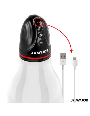 JAMYJOB - XPAND LITE BOMBA AUTOMTICA DE TESTÍCULOS 3 NIVELES DE SUCCIONADOR GRIS