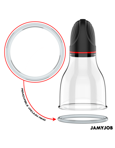 JAMYJOB - XPAND LITE BOMBA AUTOMTICA DE TESTÍCULOS 3 NIVELES DE SUCCIONADOR GRIS