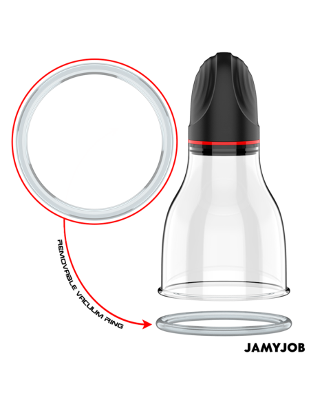 JAMYJOB - XPAND LITE BOMBA AUTOMTICA DE TESTÍCULOS 3 NIVELES DE SUCCIONADOR GRIS
