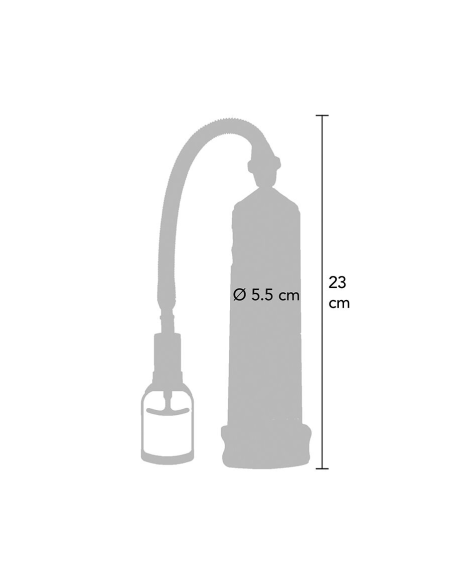 TOYJOY - BOMBA DE MASAJE PODEROSA CON MANGA TRANSPARENTE