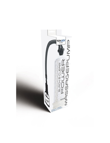 TOYJOY - BOMBA DE MASAJE PODEROSA CON MANGA TRANSPARENTE