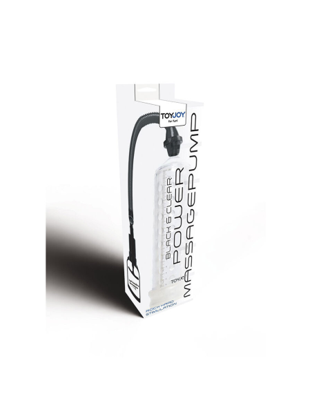 TOYJOY - BOMBA DE MASAJE PODEROSA CON MANGA TRANSPARENTE