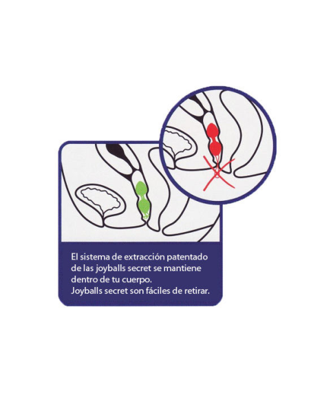 JOYDIVION JOYBALLS - SECRET BOLAS CHINAS NEGRAS Y ROSAS