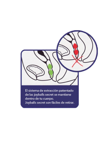 JOYDIVION JOYBALLS - SECRET BOLAS CHINAS NEGRAS Y AZUL