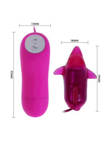 BAILE - CUTE SECRET DELFIN VIBRADOR 12V