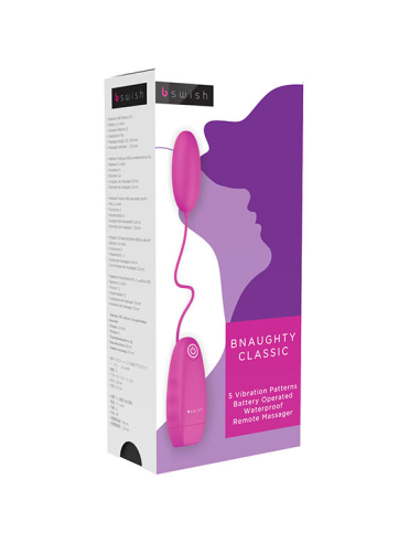 B SWISH - BNAUGHTY CLASSIC VIBRATING BULLET CERISE