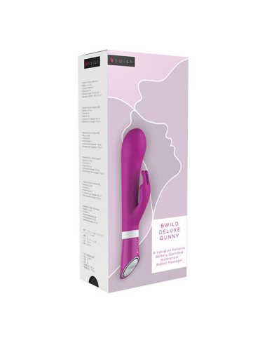 B SWISH - BWILD DELUXE BUNNY RABBIT VIBRATOR RASPBERRY