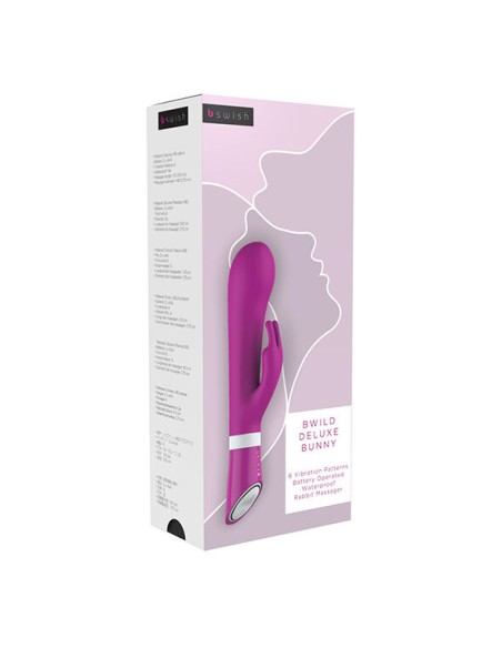 B SWISH - BWILD DELUXE BUNNY RABBIT VIBRATOR RASPBERRY
