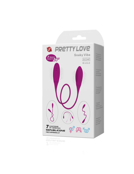 PRETTY LOVE - SNAKY DELUXE VIBRADOR 7 V