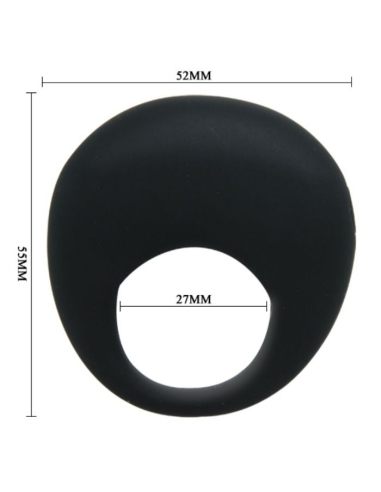 PRETTY LOVE - TRAP ANILLO VIBRADOR NEGRO