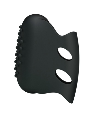 PRETTY LOVE - FLIRTATION DEDAL CON VIBRACIÓN STEWARD NEGRO