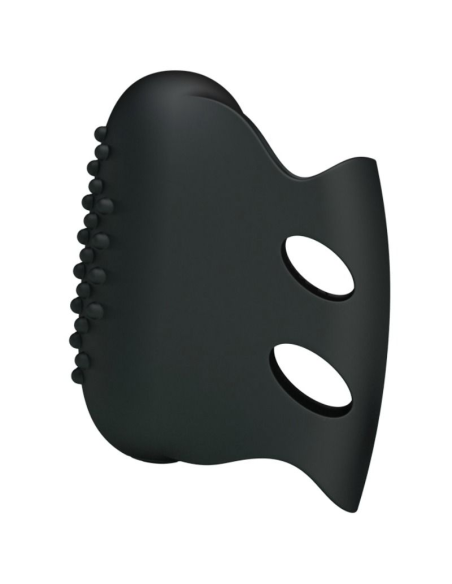 PRETTY LOVE - FLIRTATION DEDAL CON VIBRACIÓN STEWARD NEGRO