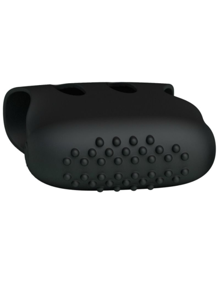 PRETTY LOVE - FLIRTATION DEDAL CON VIBRACIÓN STEWARD NEGRO